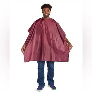 Scalpmaster Salon Cape in Burgundy